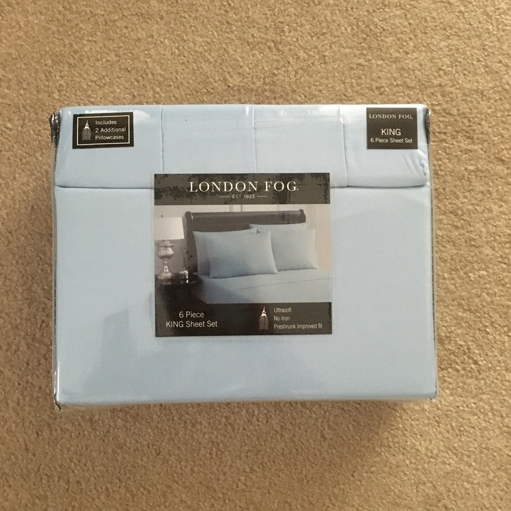 London Fog King Bedsheet Set